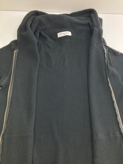 【中古品】【メンズ】 RUDE GALLERY ルードギャラリー 20AW WAFFLE ZIP PARKA ワッフルジップパーカー トップス 142-260913-YS-05-hon サイズ：5 カラー：BLACK 万代Net店