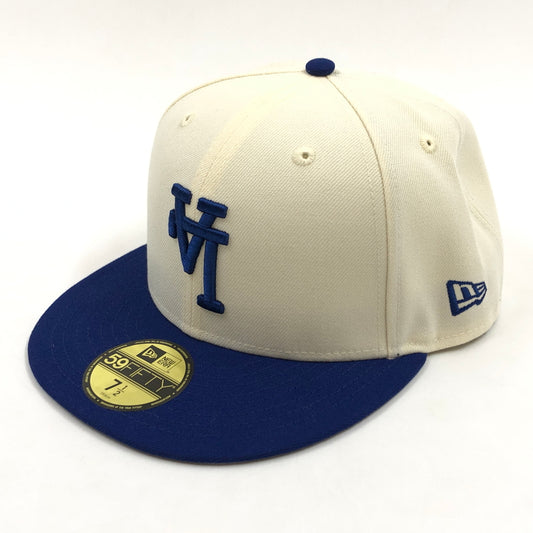 【中古美品】【メンズ/レディース】 NEWERA ニューエラ 59FIFTY MLB UPSIDE DOWN BB CAP ベースボールキャップ 帽子 185-260813-hn-01-fur サイズ：7 1/2(59.6cm) カラー：クリーム/ブルー 万代Net店