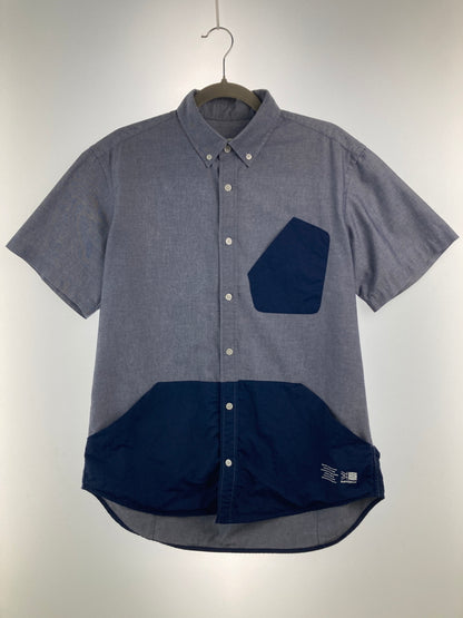 【中古品】【メンズ】 KARRIMOR カリマー HYBRID SHORT SLEEVE SHIRTS 1305M-172 ハイブリッドショートスリーブシャツ トップス 178-260913-YS-06-hon サイズ：L カラー：ブルー/グレー系 万代Net店