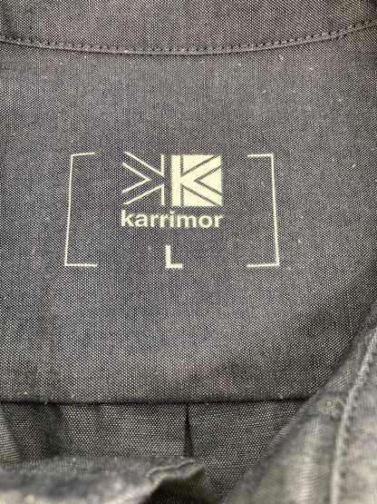 【中古品】【メンズ】 KARRIMOR カリマー HYBRID SHORT SLEEVE SHIRTS 1305M-172 ハイブリッドショートスリーブシャツ トップス 178-260913-YS-06-hon サイズ：L カラー：ブルー/グレー系 万代Net店
