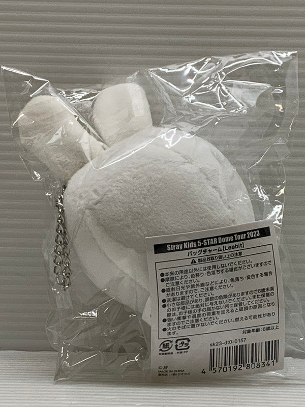 【中古美品】 Stray kids リノ Leebit バックチャーム ぬいぐるみ マスコット アイドル グッズ カード 084-250815-em-13-min 万代Net店