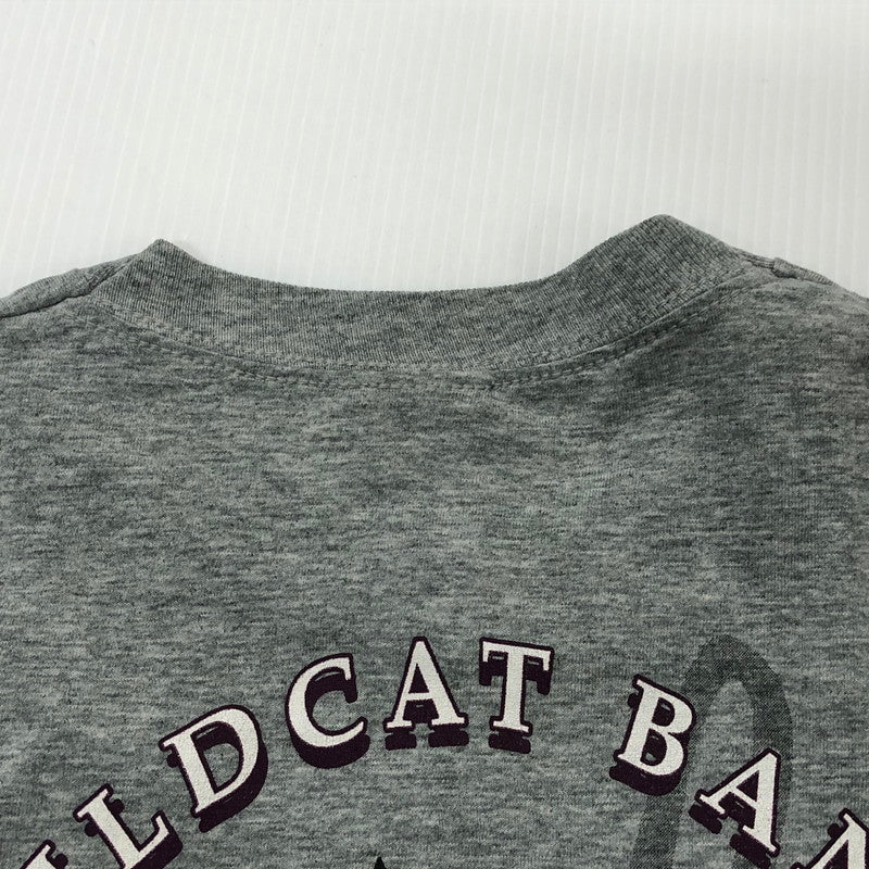 【中古品】【メンズ】  フルーツオブザルーム FRUIT OF THE LOOM 00’S～90’S WILDCAT BAND TEE ワイルド キャット バンド Tシャツ トップス 145-240610-rk-2-tei サイズ：M カラー：グレー 万代Net店