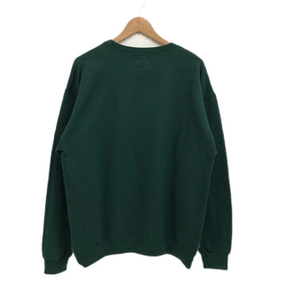 【中古美品】【メンズ】 WACKO MARIA ワコマリア CREWNECK SWEAT 世界平和プロジェクト クルーネックスウェット トレーナー 長袖 トップス 140-250209-hn-02-fur サイズ：L カラー：グリーン系 万代Net店