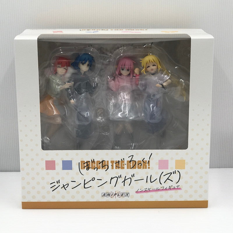 【中古美品】 アニプレックス ぼっち・ざ・ろっく！ ジャンピングガール(ズ) ノンスケールフィギュア 特典のプリントサイン入りB6アクリルボード付き 未開封 053-260804-ti-10-tagh 万代Net店