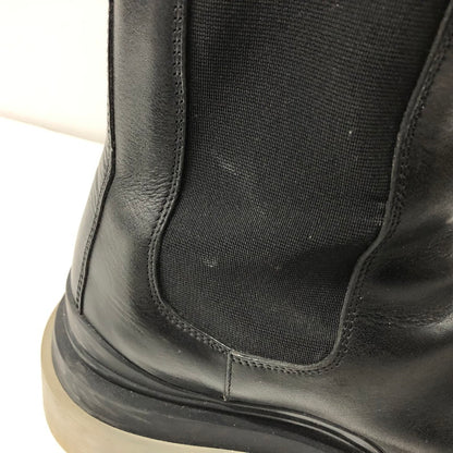 【中古品】【メンズ】 BOTTEGAVENETA ボッテガヴェネタ THE TIRE LONG BOOTS タイヤ レザー 厚底 ロングブーツ サイドゴア 183-240328-ma-10-tei サイズ：41 カラー：ブラッククリア 万代Net店