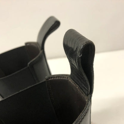 【中古品】【メンズ】 THE TIRE LONG BOOTS タイヤ レザー 厚底 ロングブーツ サイドゴア 183-240328-ma-10-tei サイズ：41 カラー：ブラッククリア 万代Net店