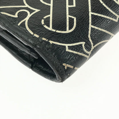 【中古品】【メンズ】 BURBERRY バーバリー TB MONOGRAM BI-FOLD LONG WALLET TB MONOGRAM BI-FOLD LONG WALLET モノグラム 二つ折り財布 財布 181-260809-rt-16-tagh カラー：ブラック 万代Net店