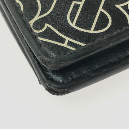 【中古品】【メンズ】 BURBERRY バーバリー TB MONOGRAM BI-FOLD LONG WALLET TB MONOGRAM BI-FOLD LONG WALLET モノグラム 二つ折り財布 財布 181-260809-rt-16-tagh カラー：ブラック 万代Net店