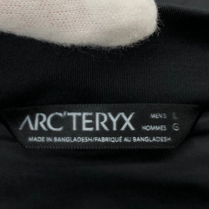 【現状渡し品】【メンズ】 ARC'TERYX アークテリクス Atom Hoody アトム フーディ マウンテンパーカー ジャケット アウター 144-250215-hn-02-fur サイズ：L カラー：ブラック 万代Net店