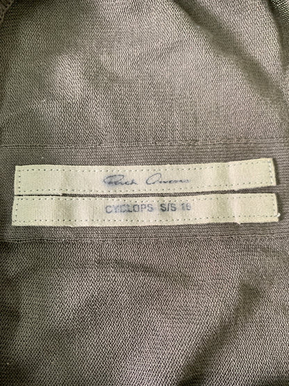 【現状渡し品】【メンズ】 RICK OWENS リックオウエンス 16SS CYCLOPS KNIT RU16S3622-C ニット トップス 141-260509-yn-13-min サイズ：S カラー：ブラウン 万代Net店