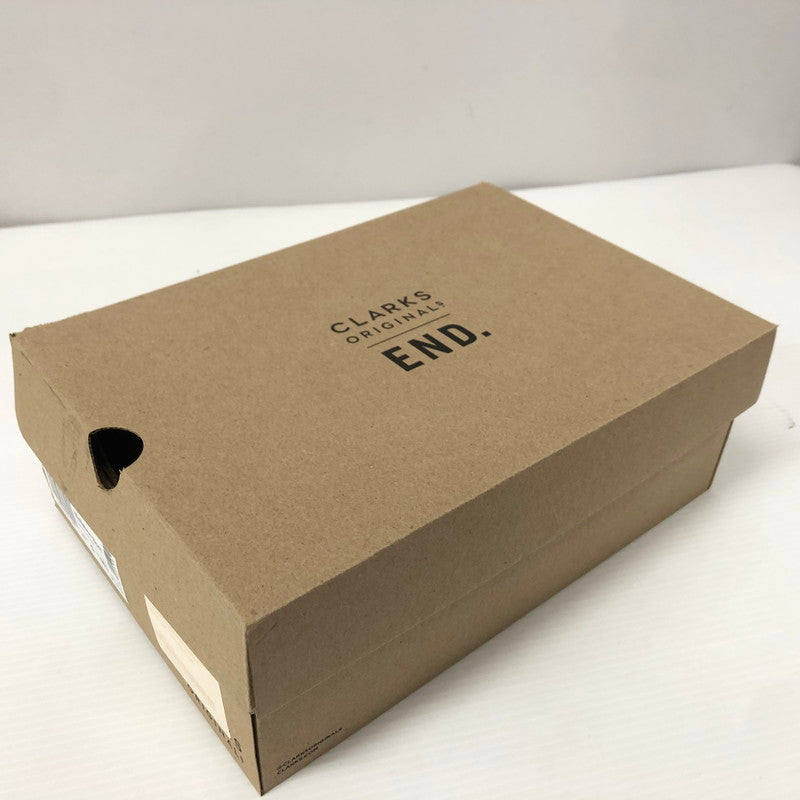 【中古品】【メンズ】  CLARKS ORIGINALS×END. OXFORD FLOWERS WALLABEE BOOT  エンド. × クラークス オリジナルス オックスフォード フラワーズ ワラビー ブーツ 162-240711-si-7-tei サイズ：29cm カラー：ブルー 万代Net店