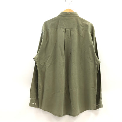 【現状渡し品】【メンズ】 DEVON＆JONES デボンアンドジョーンズ アドバンテージ ピマ ツイル 長袖シャツ カジュアルシャツ トップス 146-260813-hn-03-fur サイズ：XL カラー：オリーブ系 万代Net店