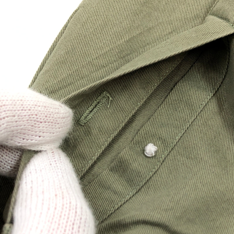 【現状渡し品】【メンズ】 DEVON＆JONES デボンアンドジョーンズ アドバンテージ ピマ ツイル 長袖シャツ カジュアルシャツ トップス 146-260813-hn-03-fur サイズ：XL カラー：オリーブ系 万代Net店
