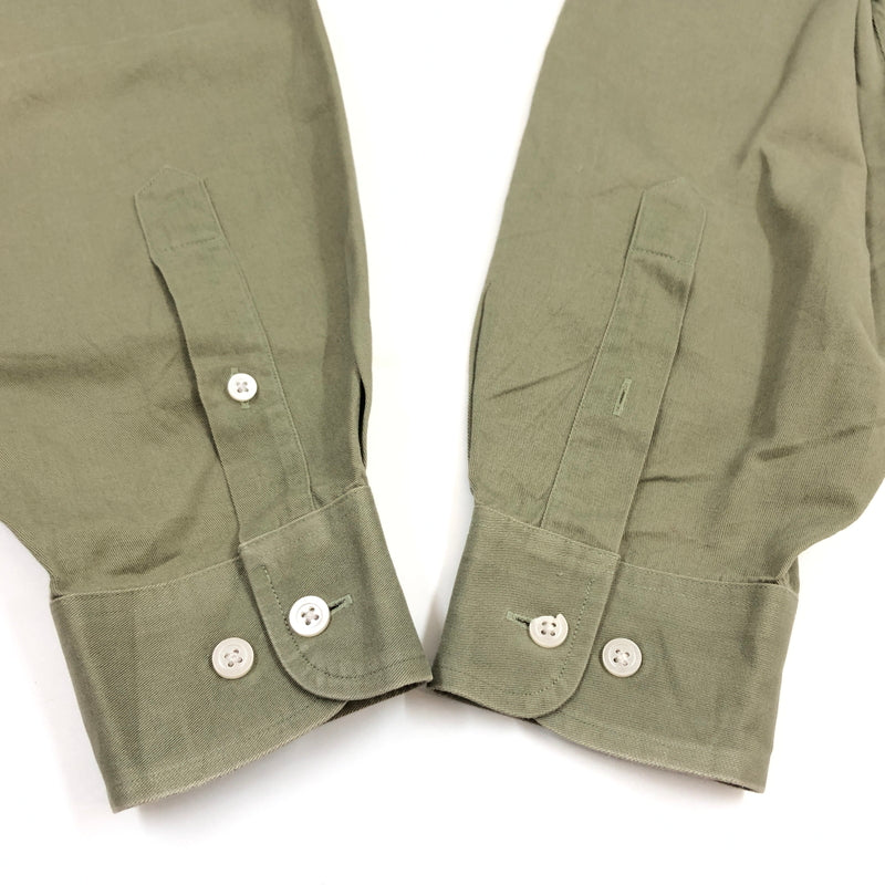 【現状渡し品】【メンズ】 DEVON＆JONES デボンアンドジョーンズ アドバンテージ ピマ ツイル 長袖シャツ カジュアルシャツ トップス 146-260813-hn-03-fur サイズ：XL カラー：オリーブ系 万代Net店