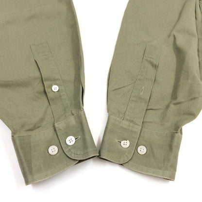 【現状渡し品】【メンズ】 DEVON＆JONES デボンアンドジョーンズ アドバンテージ ピマ ツイル 長袖シャツ カジュアルシャツ トップス 146-260813-hn-03-fur サイズ：XL カラー：オリーブ系 万代Net店