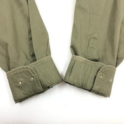 【現状渡し品】【メンズ】 DEVON＆JONES デボンアンドジョーンズ アドバンテージ ピマ ツイル 長袖シャツ カジュアルシャツ トップス 146-260813-hn-03-fur サイズ：XL カラー：オリーブ系 万代Net店