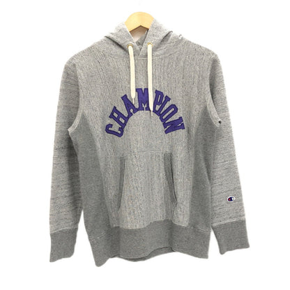 【中古品】【メンズ】 Champion チャンピオン 19FW REVERSE WEAVE P/O HOODIE C8-Q104 リバースウィーブ プルオーバー フーディー パーカー スウェット 長袖 トップス 145-250621-hn-06-fur サイズ：S カラー：グレー 万代Net店