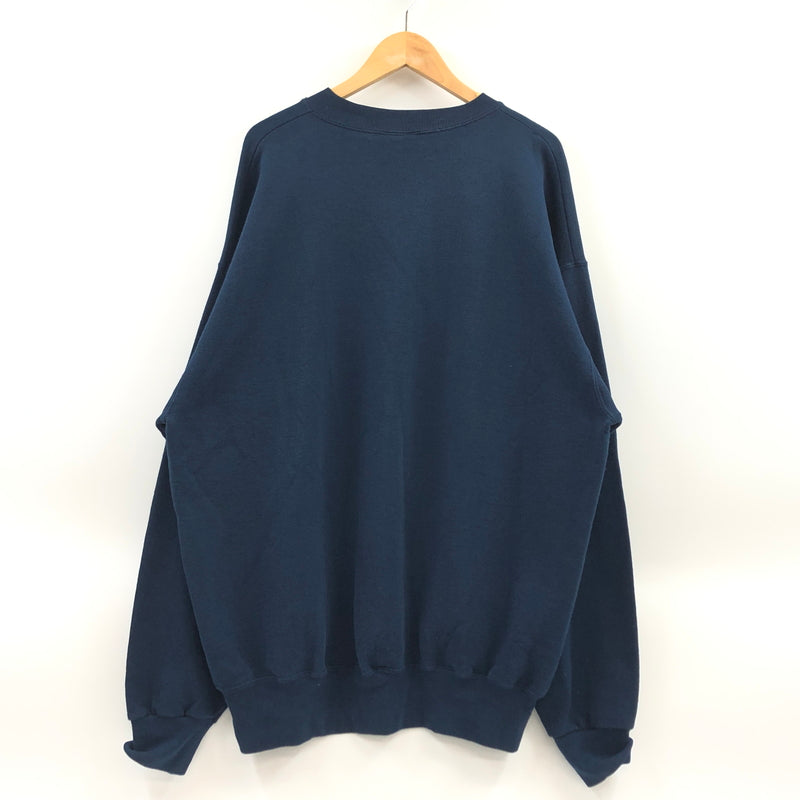 【現状渡し品】【メンズ】 MENBER'S MARK メンバーズ マーク REINDEER PRINT SWEATSHIRT プリント スウェットシャツ トレーナー トップス 146-260813-hn-05-fur サイズ：XXL カラー：ネイビー 万代Net店