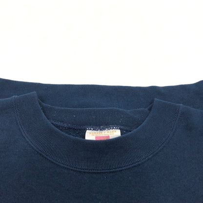 【現状渡し品】【メンズ】 MENBER'S MARK メンバーズ マーク REINDEER PRINT SWEATSHIRT プリント スウェットシャツ トレーナー トップス 146-260813-hn-05-fur サイズ：XXL カラー：ネイビー 万代Net店