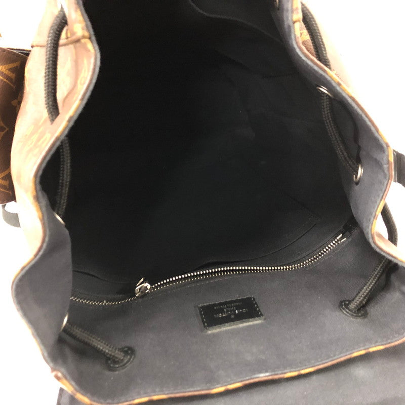 【中古品】【メンズ】 LOUIS VUITTON ルイ・ヴィトン M43735/モノグラム マカサークリストファーMM リュック バックパック かばん 179-231130-ma-8-tei カラー：ブラウン系 万代Net店