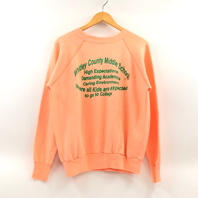 【中古品】【メンズ】 PANNILL パニール PRINT SWEATSHIRT プリント スウェットシャツ トレーナー トップス 146-260813-hn-07-fur サイズ：L カラー：オレンジ 万代Net店