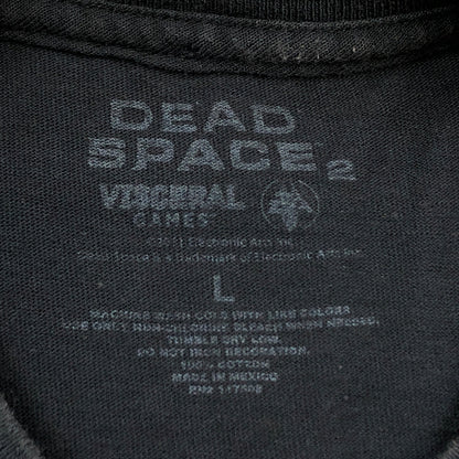 【現状渡し品】【メンズ】 DEAD SPACE2 デッドスペース2 S/S PRINT TEE 半袖 プリントTシャツ トップス 146-260813-hn-09-fur サイズ：L カラー：ブラック 万代Net店