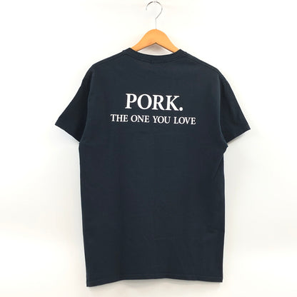 【中古品】【メンズ】 PORKCHOP GARAGE SUPPLY ポークチョップ ガレージサプライ S/S SHIRT プリント 半袖Tシャツ トップス 145-260813-hn-10-fur サイズ：M カラー：ブラック 万代Net店