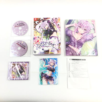 【中古美品】 欠品あり おかゆにゅ～～む！ 完全生産限定版+hololive production OFFICIAL SHOP限定アイテム -Switch 029-261010-ma-01-fur 万代Net店