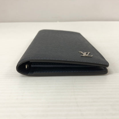 【中古品】【メンズ】 LOUIS VUITTON ルイ・ヴィトン M30285 ポルトフォイユ・ブラザ 長財布 二つ折り ウォレット  179-231130-ma-10-tei カラー：ネイビー 万代Net店