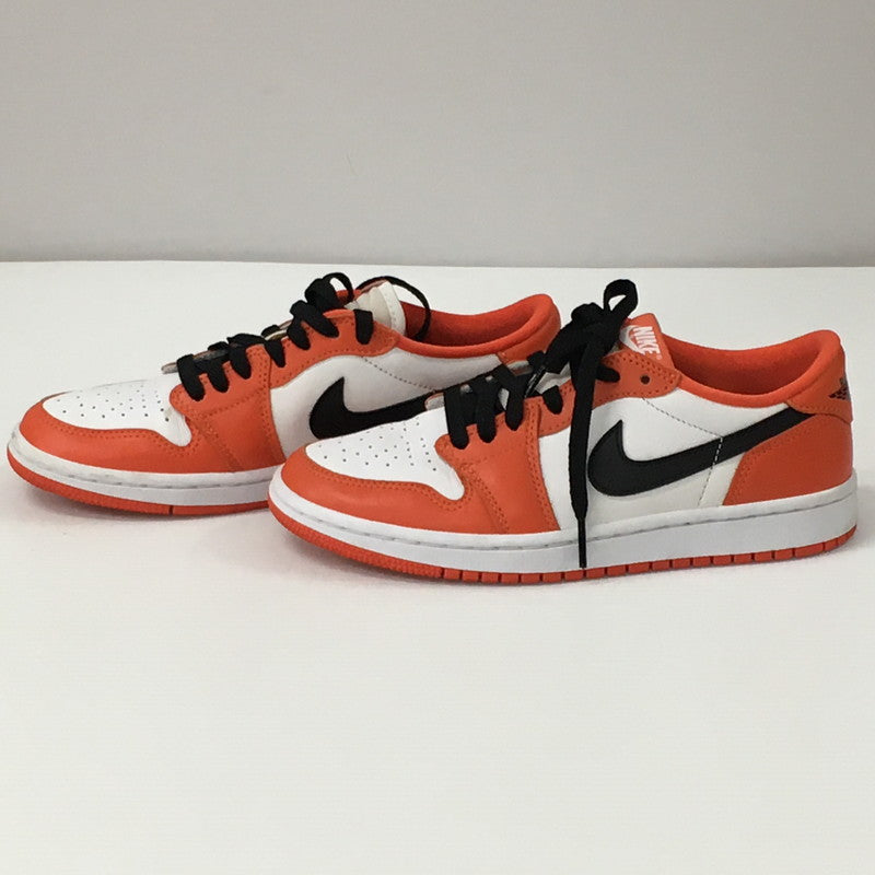 【中古品】【メンズ】 NIKE ナイキ NIKE WMNS AIR JORDAN 1LOW OG スニーカー 靴 160-240629-rk-8-tei サイズ：24cm カラー：オレンジ 万代Net店