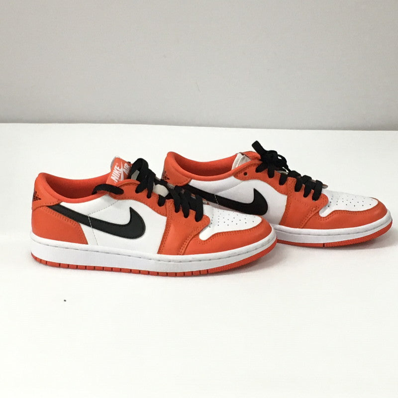 【中古品】【メンズ】 NIKE ナイキ NIKE WMNS AIR JORDAN 1LOW OG スニーカー 靴 160-240629-rk-8-tei サイズ：24cm カラー：オレンジ 万代Net店
