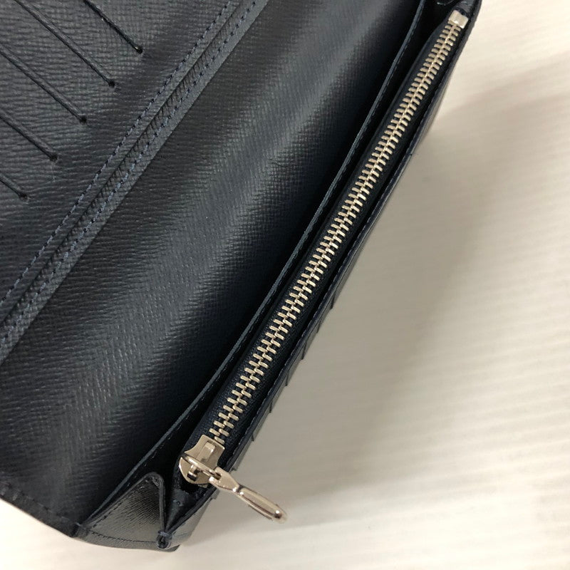 【中古品】【メンズ】 LOUIS VUITTON ルイ・ヴィトン M30285 ポルトフォイユ・ブラザ 長財布 二つ折り ウォレット  179-231130-ma-10-tei カラー：ネイビー 万代Net店