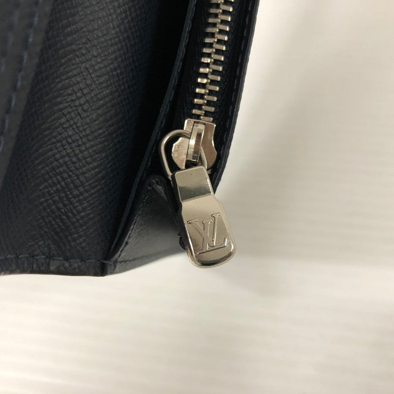 【中古品】【メンズ】 LOUIS VUITTON ルイ・ヴィトン M30285 ポルトフォイユ・ブラザ 長財布 二つ折り ウォレット  179-231130-ma-10-tei カラー：ネイビー 万代Net店