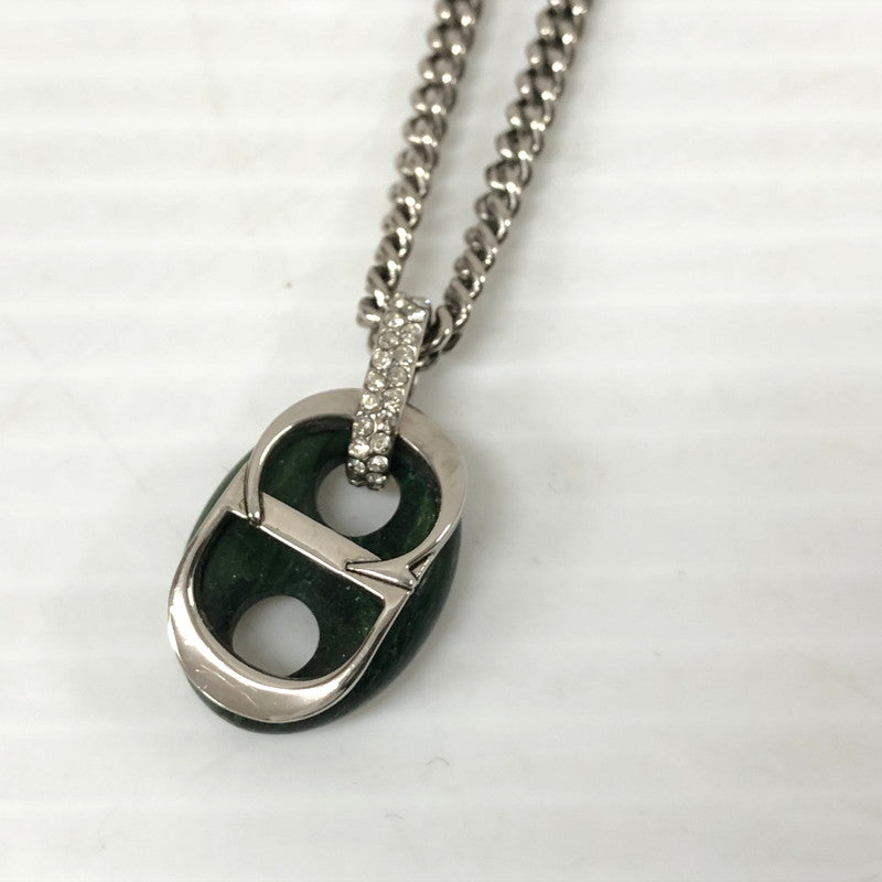 【中古品】【メンズ】 DIOR HOMME ディオール・オム CD ICON ジェイドストーンネックレス ペンダント アクセサリー 182-231130-ma-12-tei 万代Net店