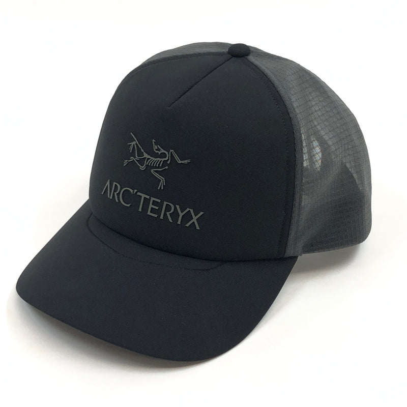 【中古品】【メンズ/レディース】 ARC'TERYX アークテリクス BIRD WORD TRUCKER CURVED X00007763 バード ワード トラッカー カーブド キャップ 帽子 185-260815-hn-03-fur サイズ：フリーサイズ カラー：ブラック/グレー 万代Net店