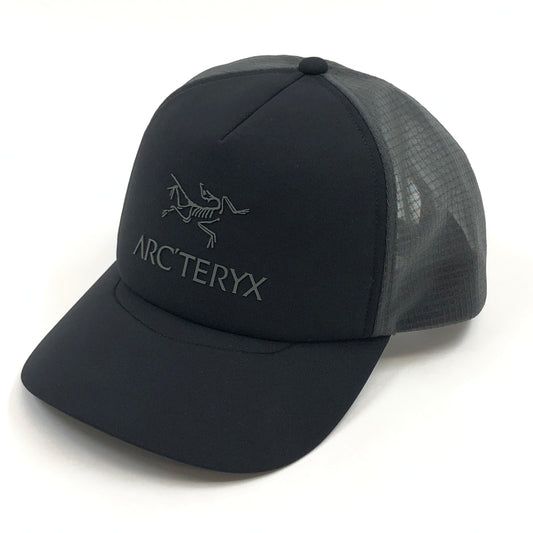【中古品】【メンズ/レディース】 ARC'TERYX アークテリクス BIRD WORD TRUCKER CURVED X00007763 バード ワード トラッカー カーブド キャップ 帽子 185-260815-hn-03-fur サイズ：フリーサイズ カラー：ブラック/グレー 万代Net店