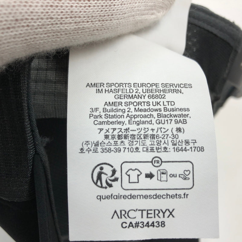 【中古品】【メンズ/レディース】 ARC'TERYX アークテリクス BIRD WORD TRUCKER CURVED X00007763 バード ワード トラッカー カーブド キャップ 帽子 185-260815-hn-03-fur サイズ：フリーサイズ カラー：ブラック/グレー 万代Net店