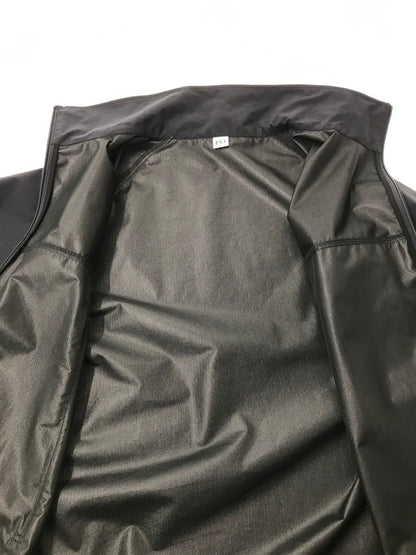 【中古品】【メンズ】 ES.1 エスアイ NYLON JACKET NAVY F001 ナイロン ジャケット ライトアウター 140-260813-rt-20-tagh サイズ：XL カラー：ブラック 万代Net店