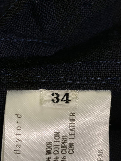 【中古品】【メンズ】 CASELY-HAYFORD ケイスリーヘイフォード FULLZIP JACKET フルジップジャケット メンズ アウター 140-261014-KS-07-min サイズ：34 カラー：ブラック/ネイビー 万代Net店