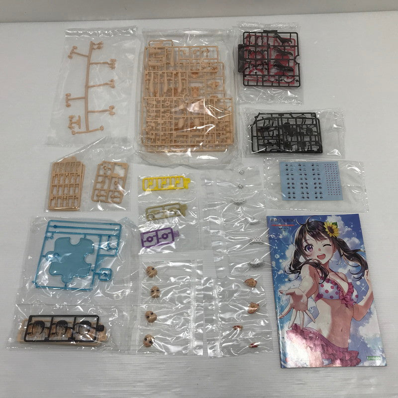 【中古美品】 コトブキヤ 創彩少女庭園 結城まどか[水着] 1/10スケール プラモデル 内パッケージ未開封 未組立 箱イタミあり 059-260811-ti-14-tag 万代Net店