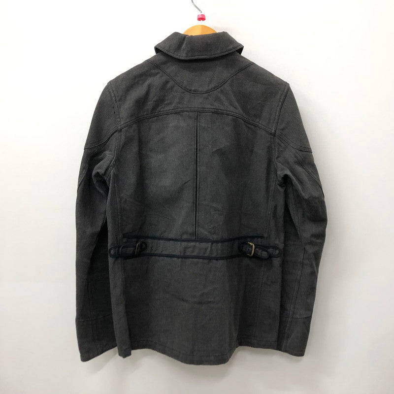 【中古品】【メンズ】 LOST CONTROL ロストコントロール ショールカラー ジャケット アウター 140-240219-at-8-tei サイズ：2 カラー：ブラック 万代Net店