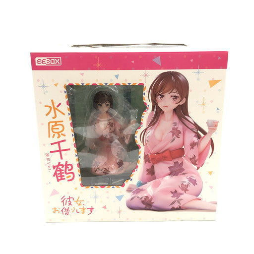【中古品】 BeBox 彼女、お借りします 水原千鶴 浴衣ver. 1/7スケール PVC・ABS製 フィギュア 053-261017-ma-01-fur 万代Net店