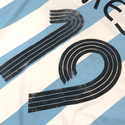 【中古品】【メンズ】 ADIDAS アディダス 2006 MESSI 19 UNIFORM アルゼンチン代表 メッシ ユニフォーム ゲームシャツ 半袖シャツ トップス 146-260815-hn-06-fur サイズ：L カラー：ライトブルー/ホワイト 万代Net店
