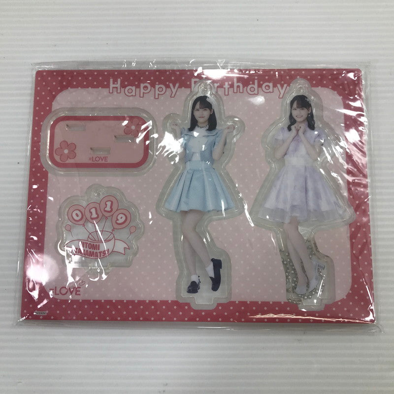 【中古美品】 ＝LOVE イコラブ 髙松瞳 生誕アクリルスタンドキーホルダー 2024 087-260606-na-04-tag 万代Net店