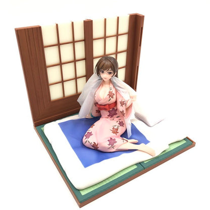 【中古品】 BeBox 彼女、お借りします 水原千鶴 浴衣ver. 1/7スケール PVC・ABS製 フィギュア 053-261017-ma-01-fur 万代Net店