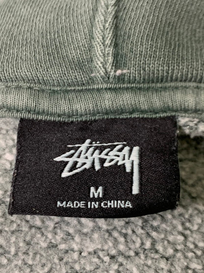 【現状渡し品】【メンズ】 STUSSY ステューシー SKATEMAN HOODIE スケートマン フーディーZ4000SA18P メンズ トップス パーカー 142-261014-KS-12-min サイズ：M カラー：グリーン系 万代Net店