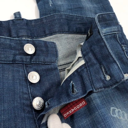 【現状渡し品】【メンズ】 DSQUARED2 ディースクエアード F3-452 ダメージ加工 デニムパンツ ボトムス 152-250927-hn-01-fur サイズ：42 カラー：インディゴ 万代Net店