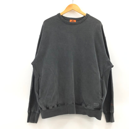 【中古品】【メンズ】 KRIFF MAYER クリフメイヤー HEAVY WEIGHT PIGMENT CREW ヘビーウェイト ピグメント クルー スウェット トレーナー トップス 144-260815-hn-08-fur サイズ：XL カラー：チャコール系 万代Net店