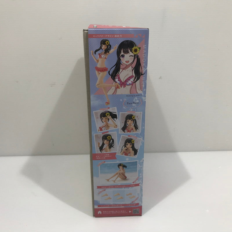 【中古美品】 コトブキヤ 創彩少女庭園 結城まどか[水着] 1/10スケール プラモデル 内パッケージ未開封 未組立 箱イタミあり 059-260811-ti-14-tag 万代Net店