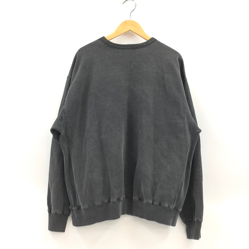 【中古品】【メンズ】 KRIFF MAYER クリフメイヤー HEAVY WEIGHT PIGMENT CREW ヘビーウェイト ピグメント クルー スウェット トレーナー トップス 144-260815-hn-08-fur サイズ：XL カラー：チャコール系 万代Net店